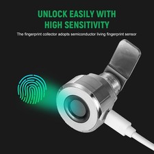 T22 Smart Fingerprint Lock Electronic Drawer Lock Keyless Biometric XZRU