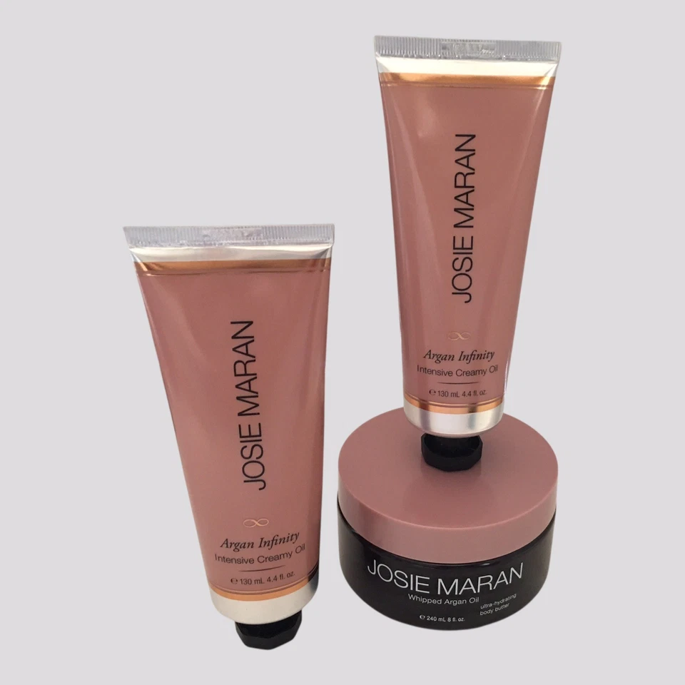 2 Josie Maran 摩洛哥坚果无限霜强效乳霜 4.4 盎司/130 毫升无香 — 第 4/4 张图片