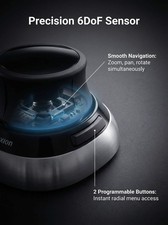 3Dconnexion SpaceMouse Wireless Bluetooth - 3D Mouse for CAD, 3D Design, Enginee — image 2