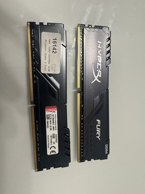 64GB (2x32GB) DDR4-3200 CL16 Kingston HyperX Fury HX432C16FB3/32 RAM Kit