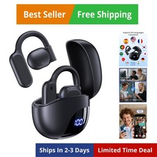 AI Translation Earbuds Real Time 164 Languages 80H Playtime Translator Ear Bu...