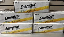  qty 60 5 Packs Of 12 Energizer 9V Industrial 9 Volt Alkaline Batteries EN22 