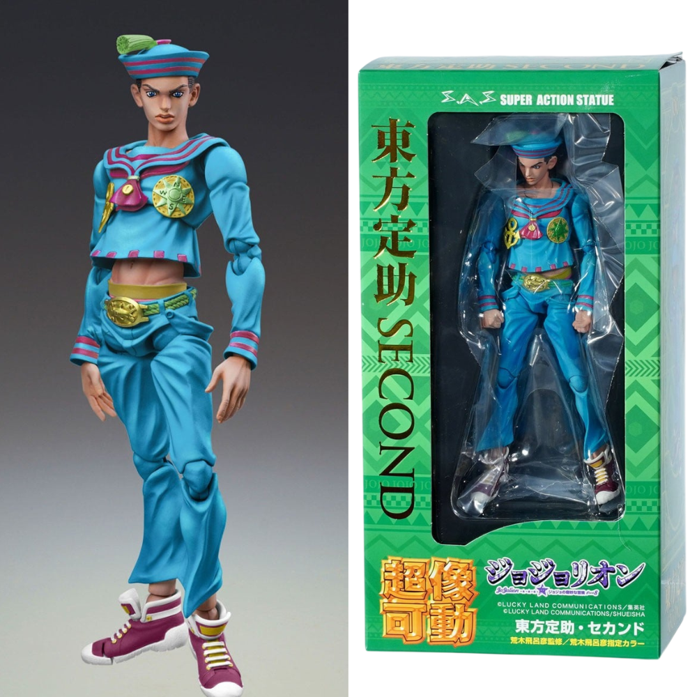 Super Action Statue JOJO Part 8 JoJolion Josuke Higashikata Figure