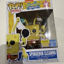 Funko Pop! Premium: Nickelodeon SpongeBob Reinigung 2025 San Diego Comic Con NEU