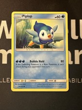 Pokemon - Piplup 54/236 - Cosmic Eclipse - Common - Near Mint