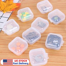 30-150PCS Mini Clear Plastic Small Box Jewelr...