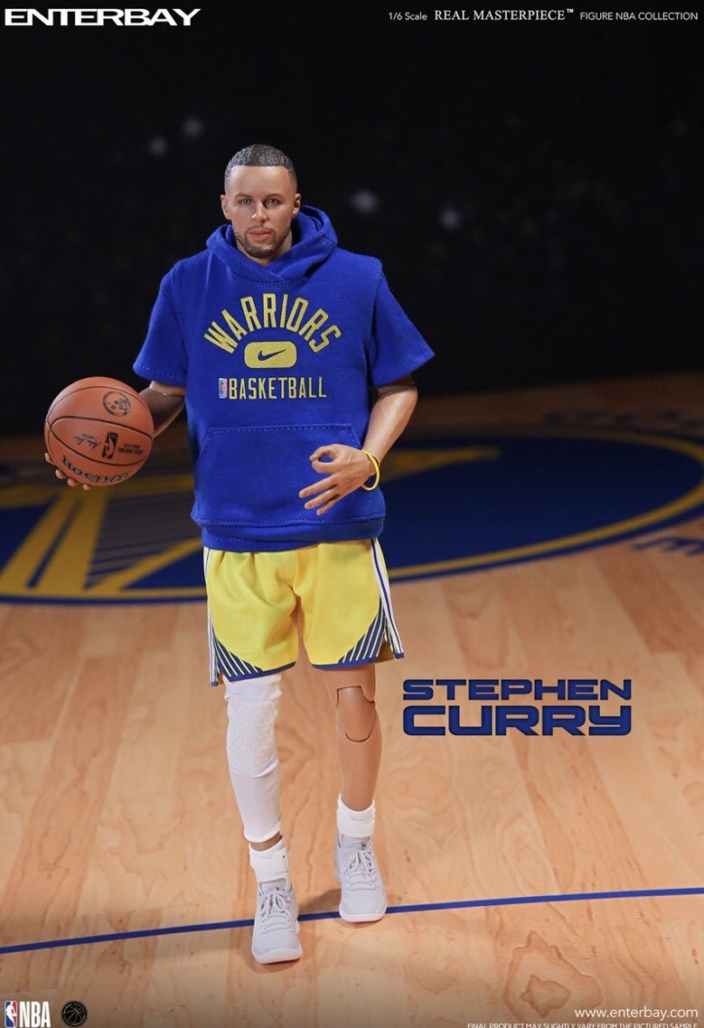 STEPHEN CURRY ENTERBAY 1/6 REAL MASTERPIECE NBA COLLECTION NBA