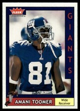 2003 Fleer Tradition Amani Toomer New York Giants #47