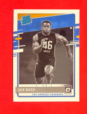 Joe Reed ~ 2020 Panini Donruss Optic ~ Black & White Variation ~ Rated Rookie RC