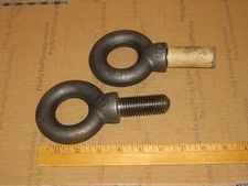 1"-8 X 6 1/2" Machine Lifting Shoulder Eye Bolt USA Unused Qty/2 Free Shipping