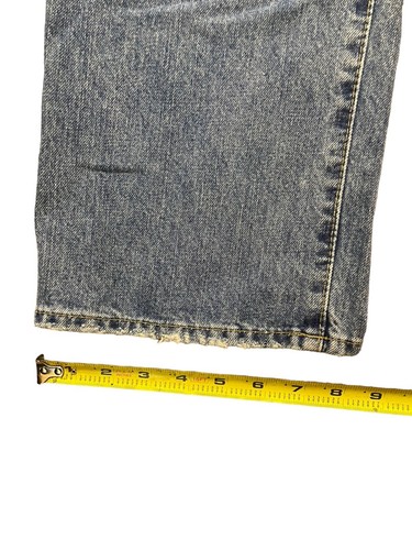 Vintage Polo Ralph Lauren Light Wash Straight Authentic Dungarees Jeans 36 by 30 - Picture 12 of 14