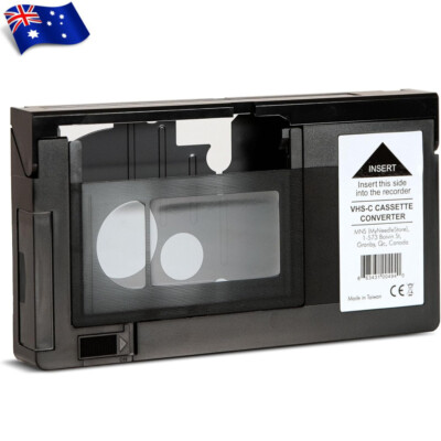 VHS to VHSC Tape Converter Player VHS-C Tapes VHS-C Cassette Motorized ...