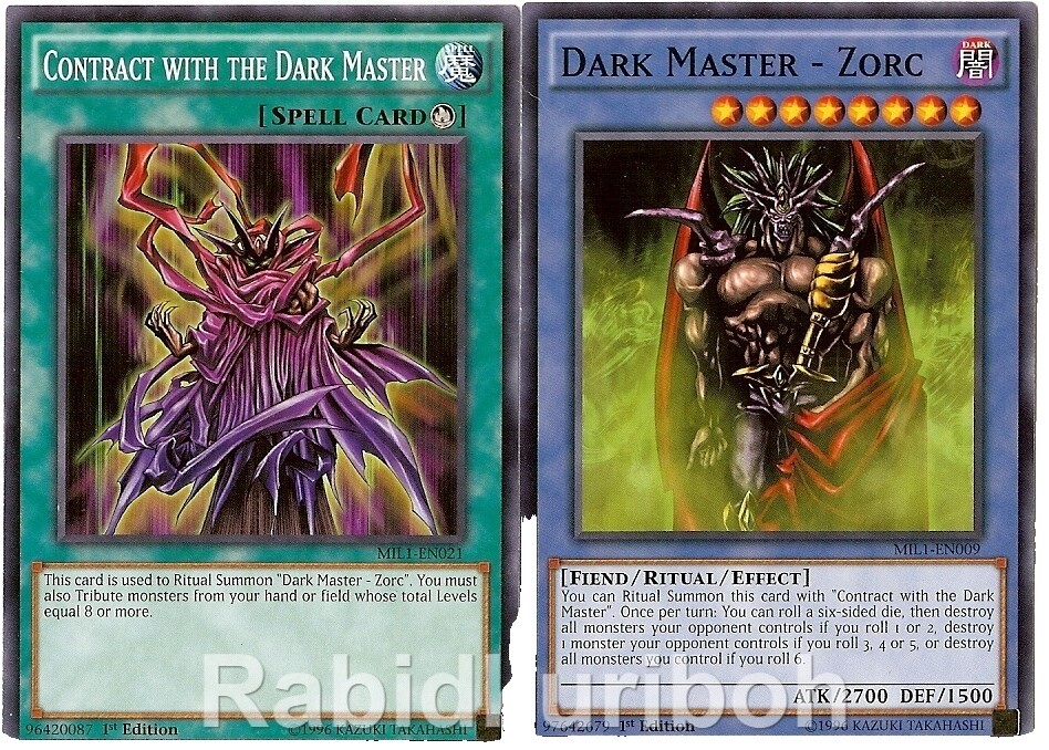 yugioh dark contract cards Yugioh Dark Contract