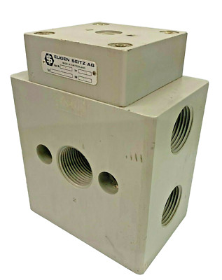 SEITZ AG Type 341 8211  3-Way G1'' Air-Pilot Pneumatic Control Valve 40 bar NW 25