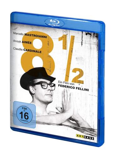 8 1/2 - Achteinhalb [Blu-ray/NEU/OVP] Federico Fellini mit Marcello Mastroianni - Photo 1/3