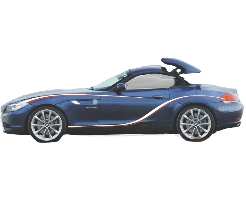 Graphic Racing Stripe Car Sticker Kit For BMW Z4 Side Door Decal Vinyl