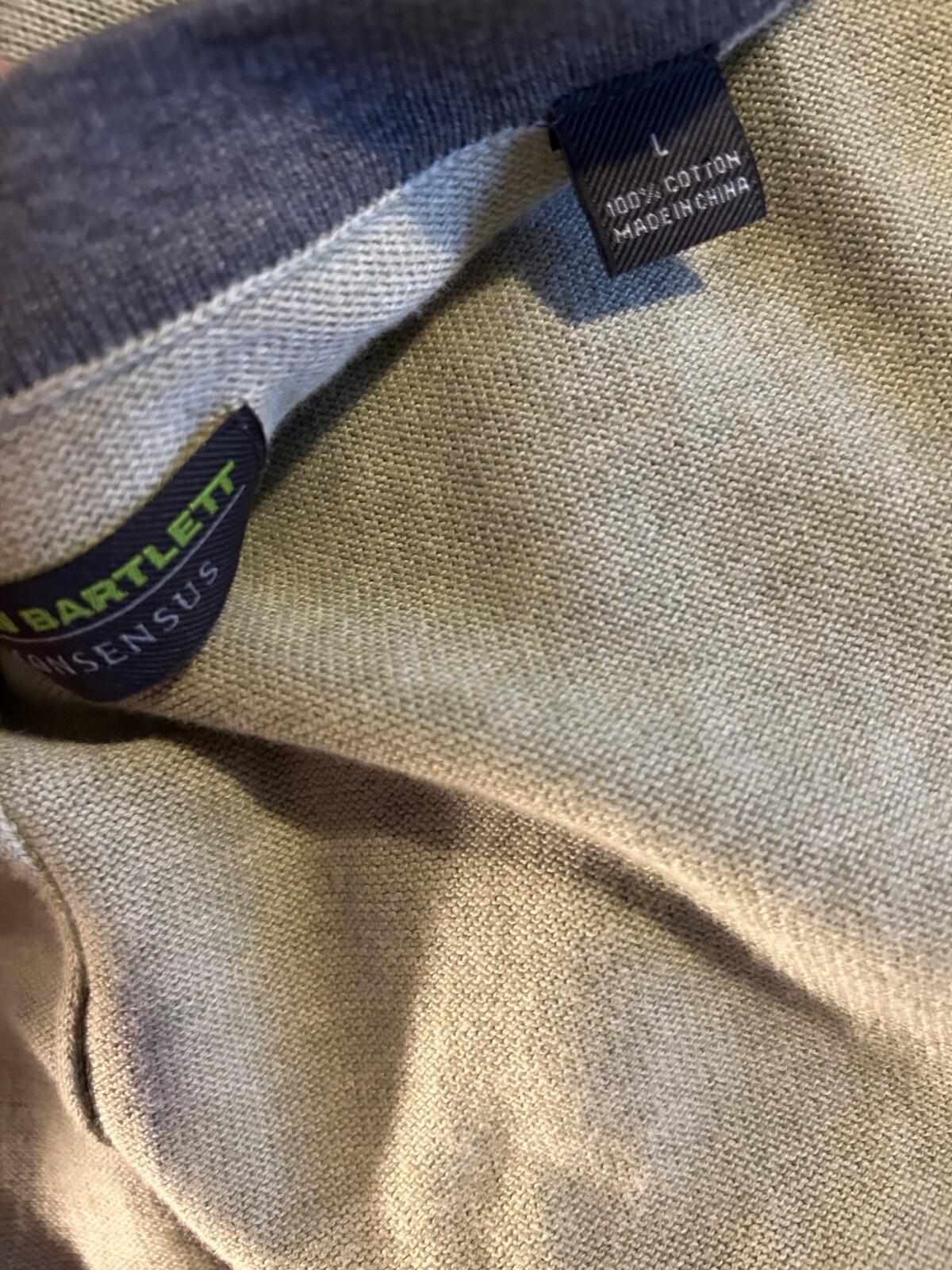 John Bartlett Consensus Gray Cardigan Sweater Men… - image 8