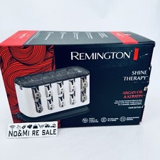 REMINGTON SHINE THERAPY Argan Oil Keratin Treated Hair Setters / Hot Rollers