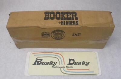 ハーレー HOOKER マフラー Pair Of Harley Davidson Hooker Exhaust Muffler 1-7/8