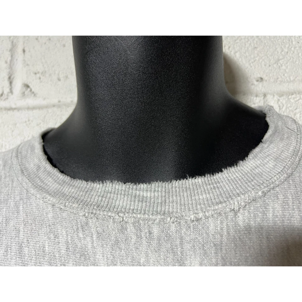 Sudadera Champion Tejido Inverso Moravo Fútbol Universitario Cuello Redondo L Envejecida Foto 2 de 4