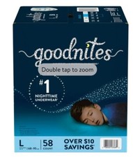 Goodnights Size L 58ct