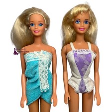 Barbie Dolls - Fun To Dress 1992 And Fashion Play 1990 Dolls