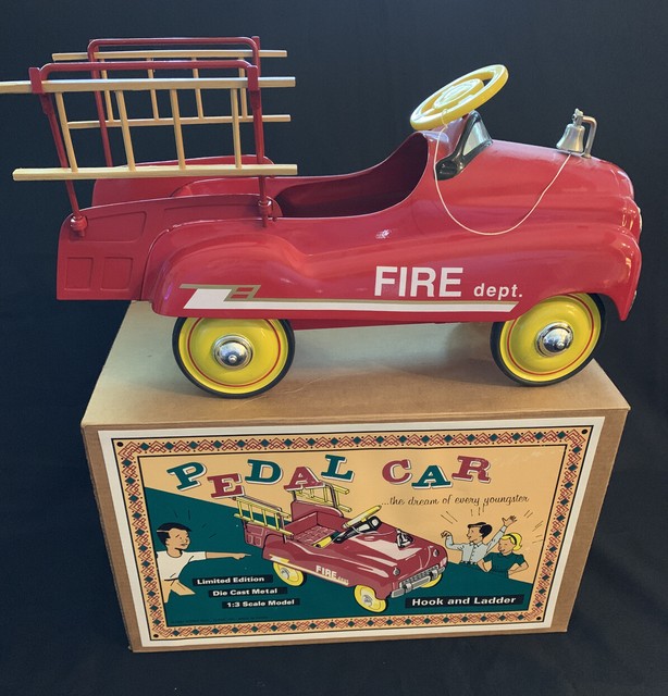 hook and ladder pedal car