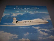 VINTAGE..GULFSTREAM ...ORIGINAL COLOR 1-PAGE SALES AD...RARE! (245K)