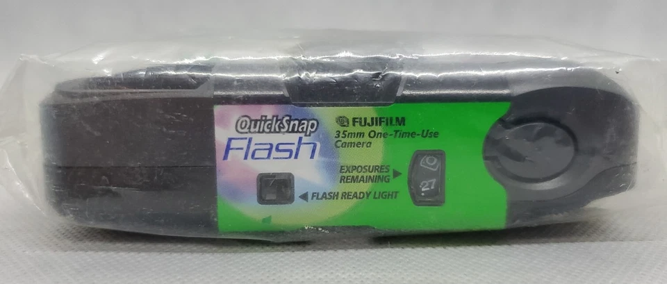 Fujifilm Quick Snap Flash Camera 27 Exposures 07/2006 Single Use Sealed - Image 2 of 4