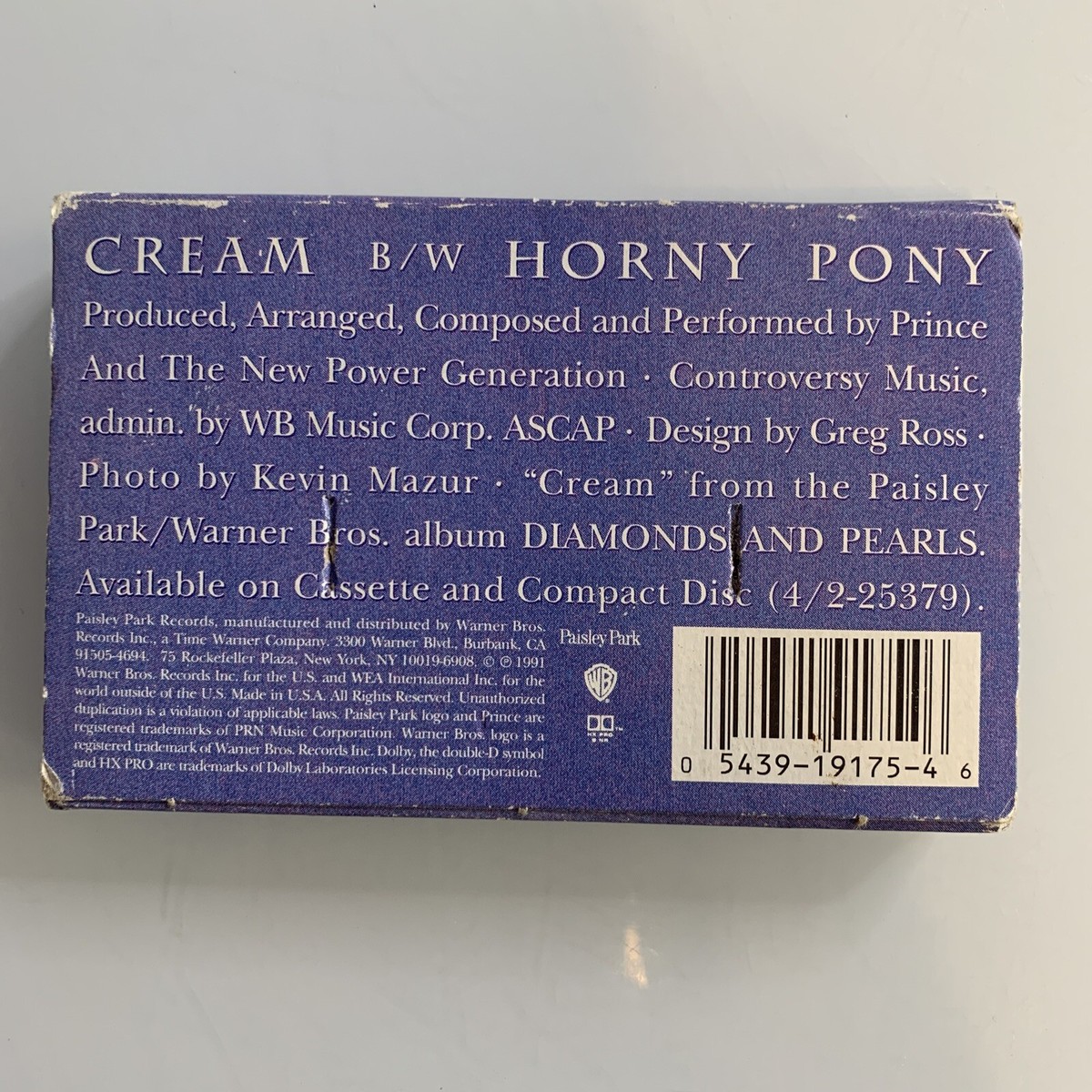 Prince New Power Generation Cream (Cassette) Single | eBay