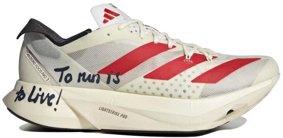 Adidas Adizero Adios Pro 3 To run is to Live! for sale | eBay