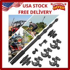 BRDRC Motorcycle Mount for Insta 360 X4 X5 Bike Handlebar Clamp Mounts 59" In...