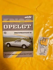 Original Catalogue Conversion Opel Gt Cabriolet Spare Parts Catalog 1986