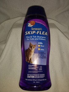 flea and tick shampoo for cats