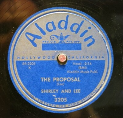 Shirley And Lee 78 RPM / Two Happy People & The Proposal (66-0824-HS)