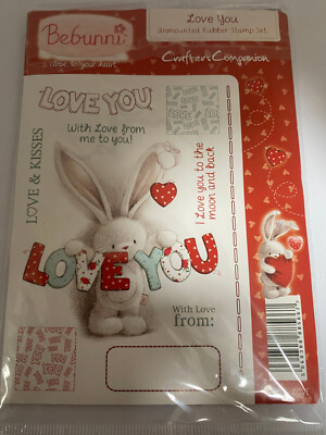 BEBUNNI LOVE YOU STEMPELSET