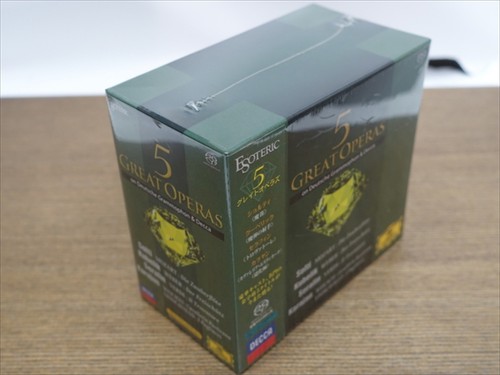 ESOTERIC SACD / CD Hybrid 5 GREAT OPERAS 9CD BOX Box set from Japan NEW - Picture 3 of 3