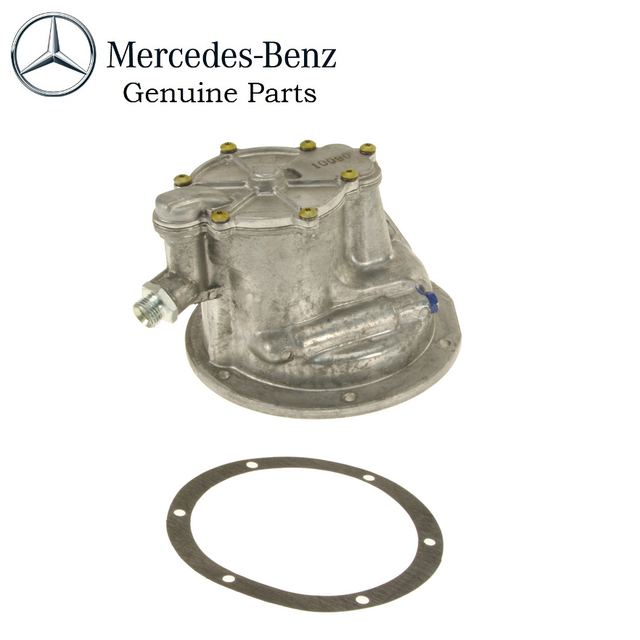 For Mercedes W123 W116 240D 300D 300SD Vacuum Pump Genuine +Gasket 000