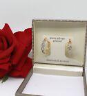 Nwot Ornate Paj Br Diamond Hoops Earrings Cat Rescue