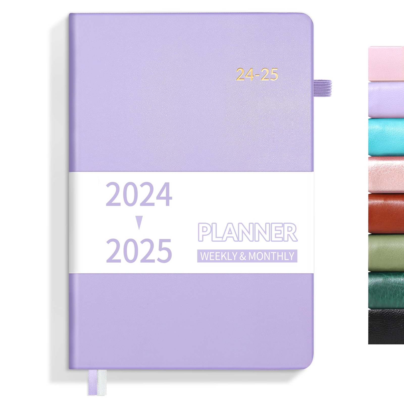 SUNEE 2024-2025 Weekly & Monthly Hardcover Planner 5.5