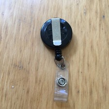 Baumgarten  s I.D. Card 32  Retractable Cord Reel w/Snap  Belt Clip