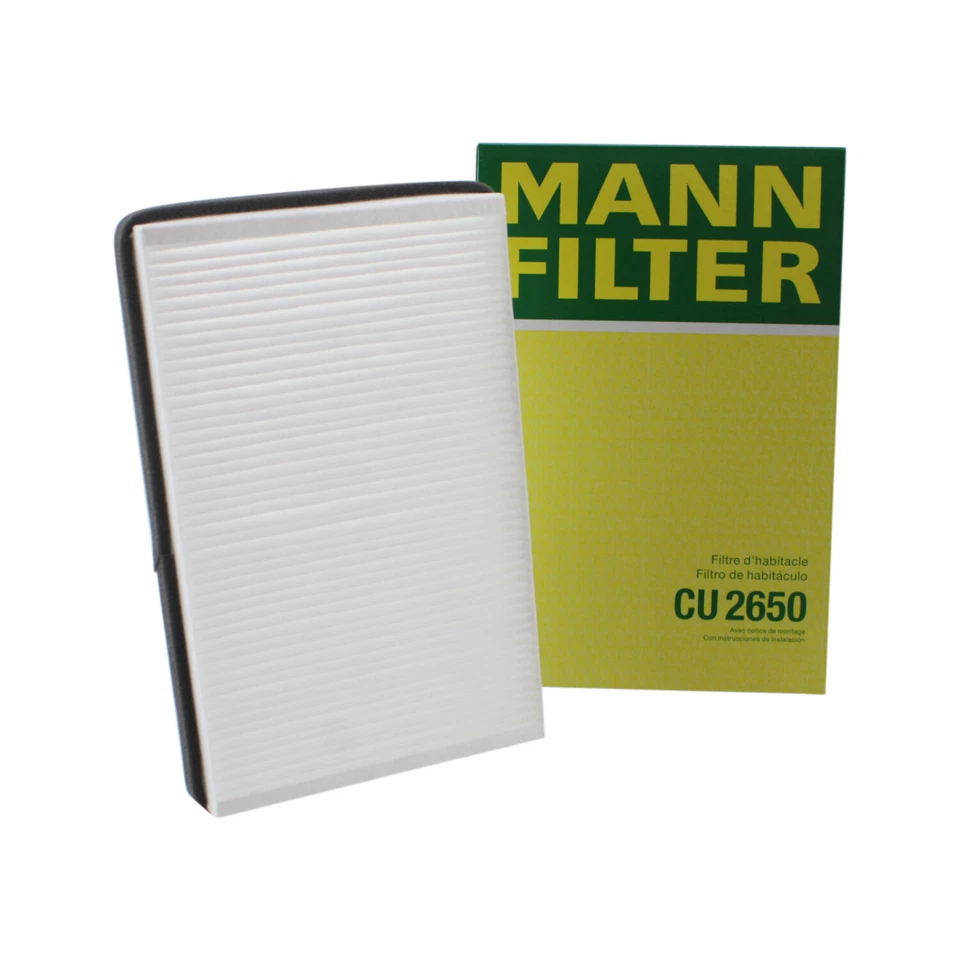 NUEVO Filtro de aire de cabina de partículas de papel Mann CU2650 para Volvo S70 C70 850 V70 Foto 3 de 4