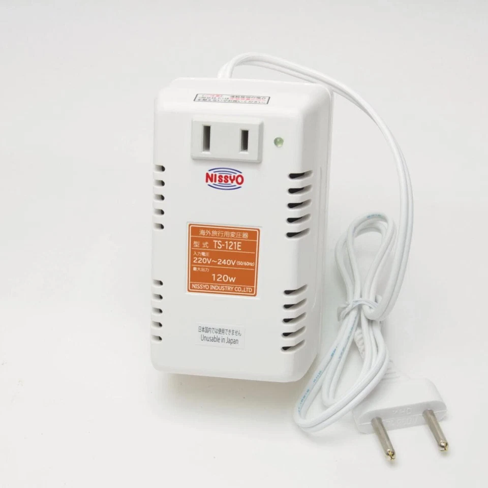 Nissyo Industry TS-121E Voltage Step Down Transformer 220/240V to 100V- AC70W - Image 2 of 4