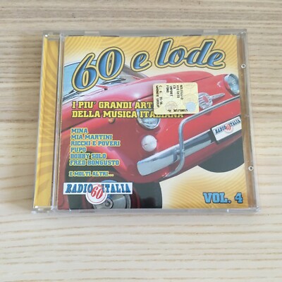 Vari _ 60 e Lode Vol. 4 _ CD Album _ 2007 Radio Italia _Mia Martini Mina Le Orme