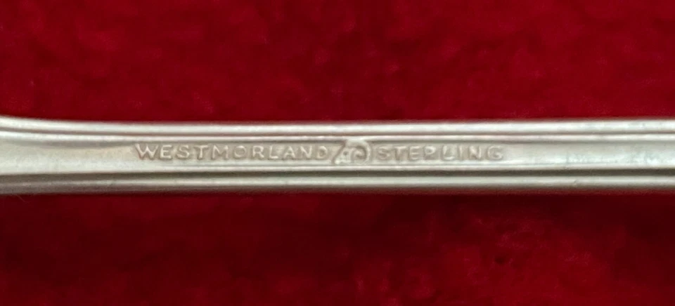 Набор из 6 чайных ложек со льдом Westmorland серебро 925 пробы «ДЖОН И ПРИСЦИЛЛА» - Изображение 3 из 3