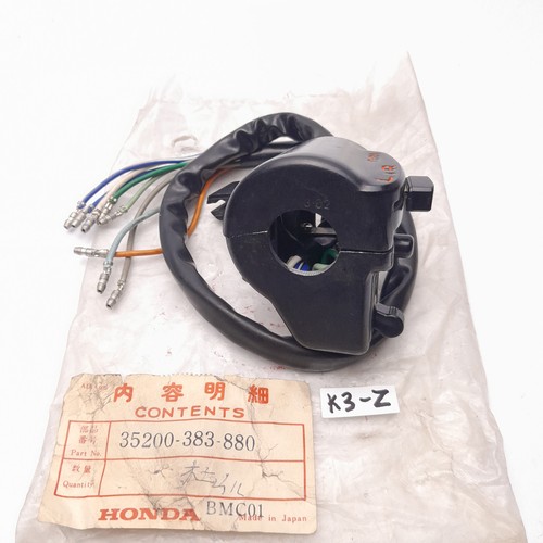 HONDA GENUINO CB125 CB125S CG110 CG125 GL100 INTERRUPTOR GUIÑO LH NOS 35200-3... - Imagen 2 de 7