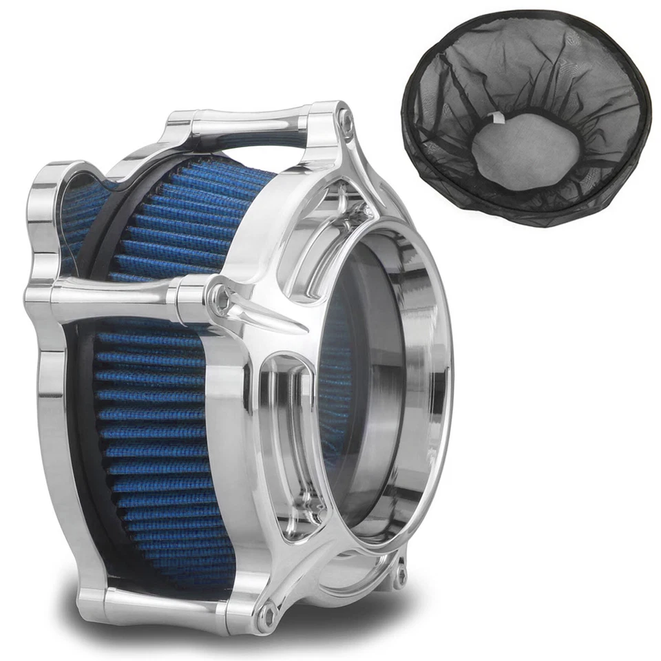 Chrome Clarion Air Cleaner Filter for Harley Heritage Springer Softail 1993-2015 - Image 2 of 4