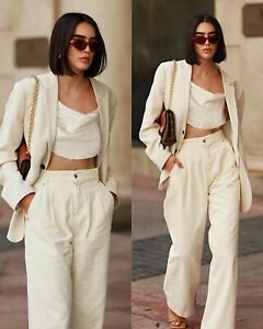 white jeans zara woman