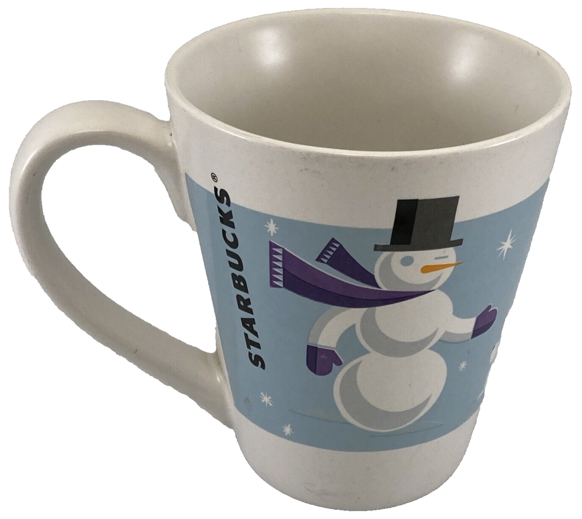 Starbucks 2011 Christmas Winter Snowman Coffee Mug | eBay