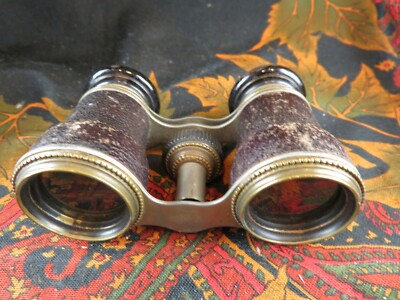 Lot De 2 Anciennes Jumelles De Théâtre - Marques Lemaitre Et E. Grand - Made In France